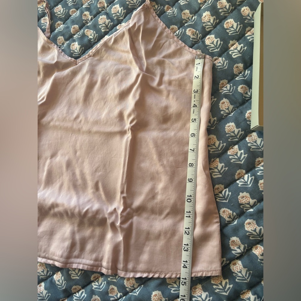 🌿NWT Ettitude Bamboo Women's Cami, Pick Lg (Ocean) or XL (Onyx OR Rose) 💤 - Picture 9 of 12